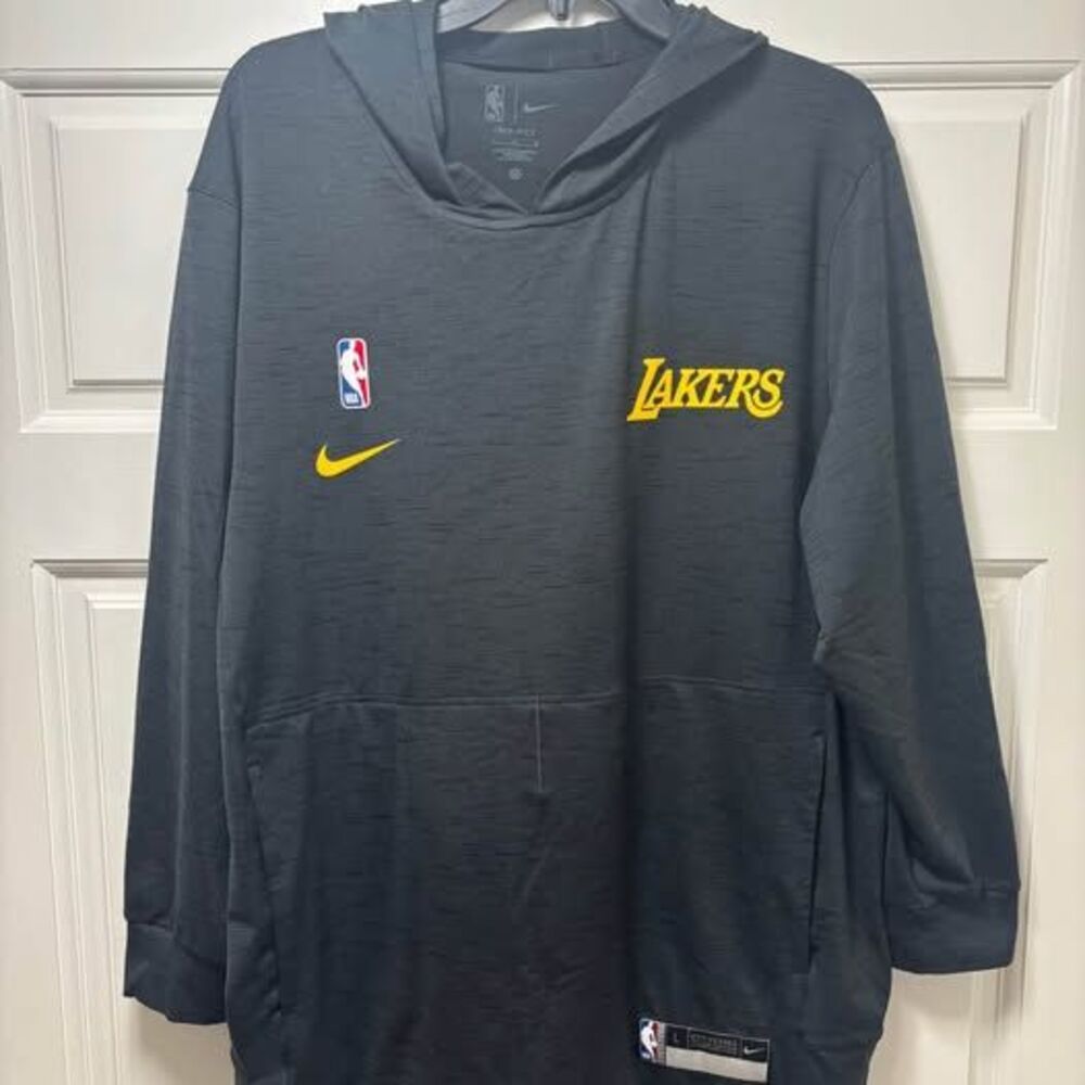 Nike Los Angeles Lakers Dri-Fit Hoodie Size Large